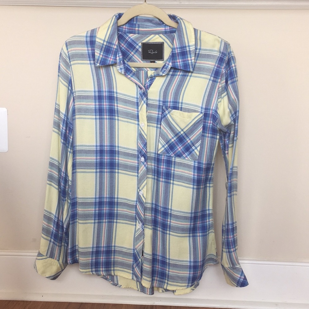 Rails Hunter Yellow Flannel